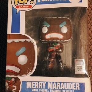 Funko Fortnite Merry Marauder Figure - Brown, White, Red